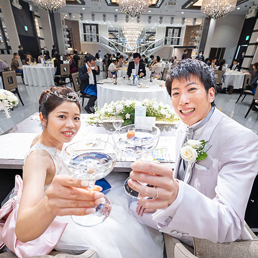 ホテルベルクラシック東京 2022年8月27日 挙式	K.F様＆H.Y様
